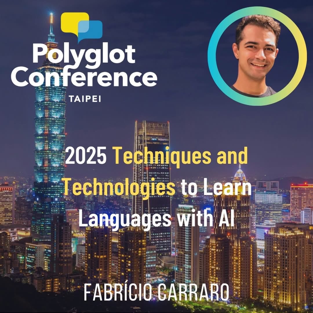 polyglot_confer's tweet image. AI study-partner tweet
AI as your study partner. Fabrício Carraro shows LLM role-plays with CEFR feedback, Whisper for pronunciation/shadowing, auto-Anki, and custom RAG agents from your notes.

PCTaipei.eventbrite.com

#PolyglotConference #AI #LanguageLearning #EdTech #LangTwt