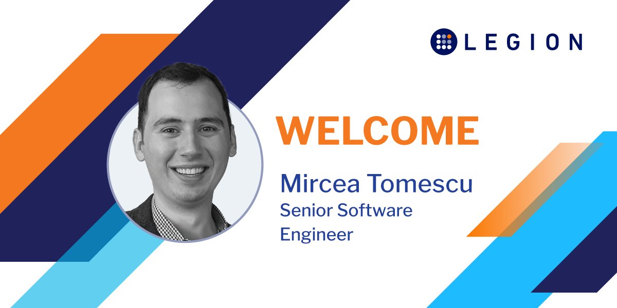 We are excited to welcome Mircea Tomescu to the team! When he’s not helping Legion turn hourly jobs into good jobs, you can find him playing tennis, tinkering with things to see how they work, and going on hikes. Welcome, Mircea!