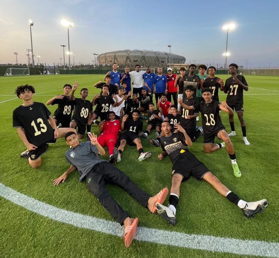 Jeddahsportclub's tweet photo. 🔚| نهـــايــــة اللـقــــــــاء
براعم #جدة يكسبون أبها برباعية نظيفة ويظفرون بنقاط المباراة! ⚽💪

الأهداف:
⚽ 26' ماجد آل مسعود
⚽ 30' أحمد الحارثي
⚽ 56' فيصل بارباع
⚽ 62' سلطان الرشيدي

#نادي_جدة #جدة_U15 https://t.co/PLgrXiJ3G0