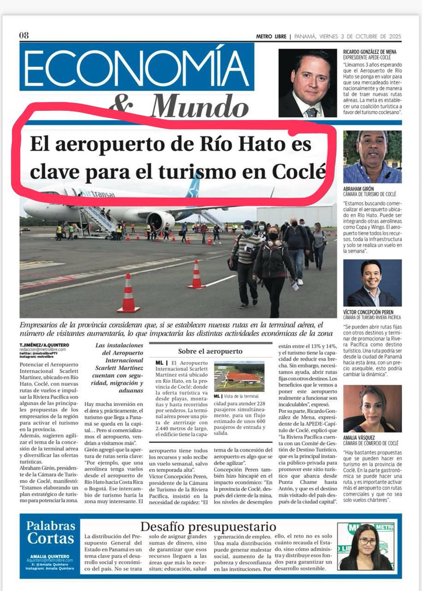 Panamà 🇵🇦 No se Detiene!!! 
Ahora Mismo viernes 3 Oct 2025 importante Reunión en Buena Ventura ! 9a2pm <a href="/Por1MejorPanama/">Fundación VerdeAzul</a> <a href="/policiadepanama/">Policía Nacional</a> <a href="/MarielleBe43467/">Pochi Panama 🇵🇦</a> <a href="/ATTTPanama/">Autoridad del Tránsito</a> <a href="/ATP_panama/">Autoridad de Turismo de Panamá</a> <a href="/emalek1985/">Aeropuerto Enrique Malek</a> <a href="/tocumenaero/">Aeropuerto Internacional de Tocumen</a> <a href="/aacivilpty/">Autoridad Aeronáutica Civil de Panamá</a> <a href="/JoseRaulMulino/">José Raúl Mulino</a> <a href="/JuanCOrillac/">Juan Carlos Orillac U</a> <a href="/MiDiarioPanama/">Mi Diario Panamá</a> <a href="/cesarlarar/">César Lara 🇵🇦</a>