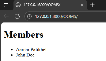 AarchiPalikhel's tweet photo. #LUD6 of #LearningUtsav2025 :
- Mastered 2 critical Django skills :
โ๏ธUpdating Model schema using makemigrations & handling null errors.
โ๏ธQuerying data (OOMS.objects.all()) & using the context dictionary to render it dynamically in HTML using Template Tags. #FestivalOfLearning https://t.co/5TQYxJoXCP