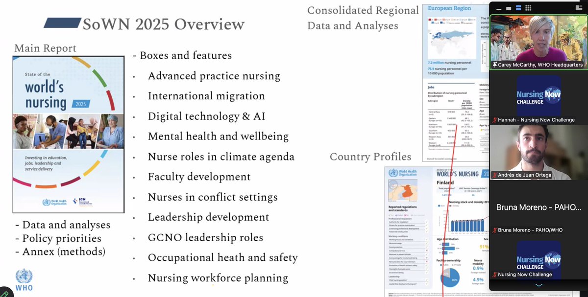 📢 Attention! #SoWN 2025 Report
How do we turn insights into lasting change?
✔️ Align policy with nursing &amp; midwifery strategies + national health plans
✔️ Keep actions country-focused &amp; context-driven
✔️ Stay engaged in regional &amp; global networks to build strong alliances