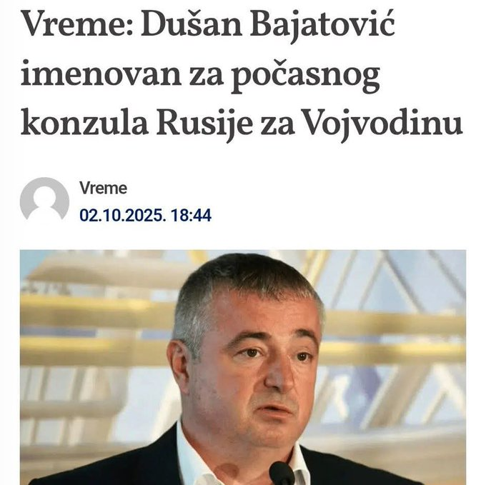 Aloooo,majmuni cuvari srpske Vojvodine,vlasnici hrvatskih putovnica i BIH pasosa,gledajte ko vam vrsi secesiju severne Srbije.
Ovako si isto rasturili SFRJ pa ste na traktorima zbog njih zavrsili,a ovako su i Kosovo otcepili,vasa ruska braca.
Jebali vas oni u dupe izdajnicko.