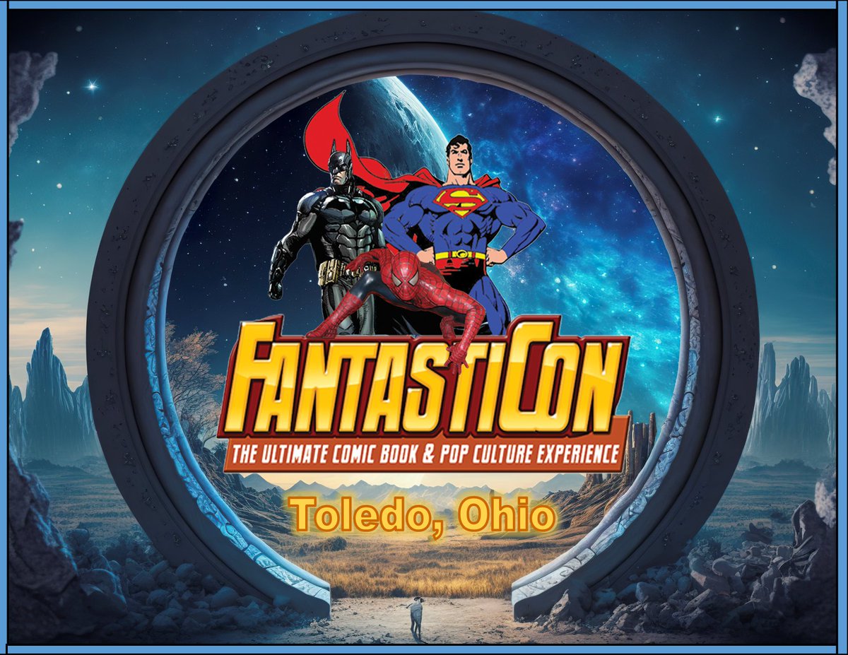 THE COUNTDOWN HAS BEGUN!

Table space for Fantasticon Toledo is going on sale tomorrow, Oct 4 at 12pm

This will be our 10th anniversary show and we promise that it will be the best one yet!

fantasticon.online

Fantasticon Toledo, March 14-15, Glass City Center in Toledo