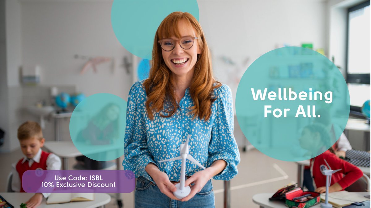 ISBL Partner Focus: Schools UK – More than insurance. Our wellbeing programme supports every member of staff with counselling, EAP &amp; health services, creating happier, healthier schools 👉 hubs.ly/Q03M63QZ0