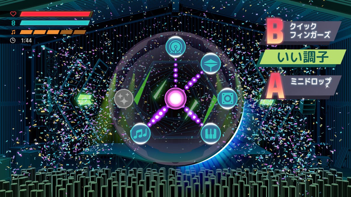 TECHNOuchi's tweet photo. ６年前の昨日（2019年10月3日）NintendoSwitchとSteamで【HEXAGROOVE】が発売されました。僕は仲野くんや佐藤ヤスオさんと協力して「テクノ」と「ミニマル」を担当しています。

公式WEB
https://t.co/qqyYAhX74U

🎮Switch
https://t.co/G3N0AKKyWn
🎮STEAM
https://t.co/qVRJAqLr0A https://t.co/9TTVaFlXb3