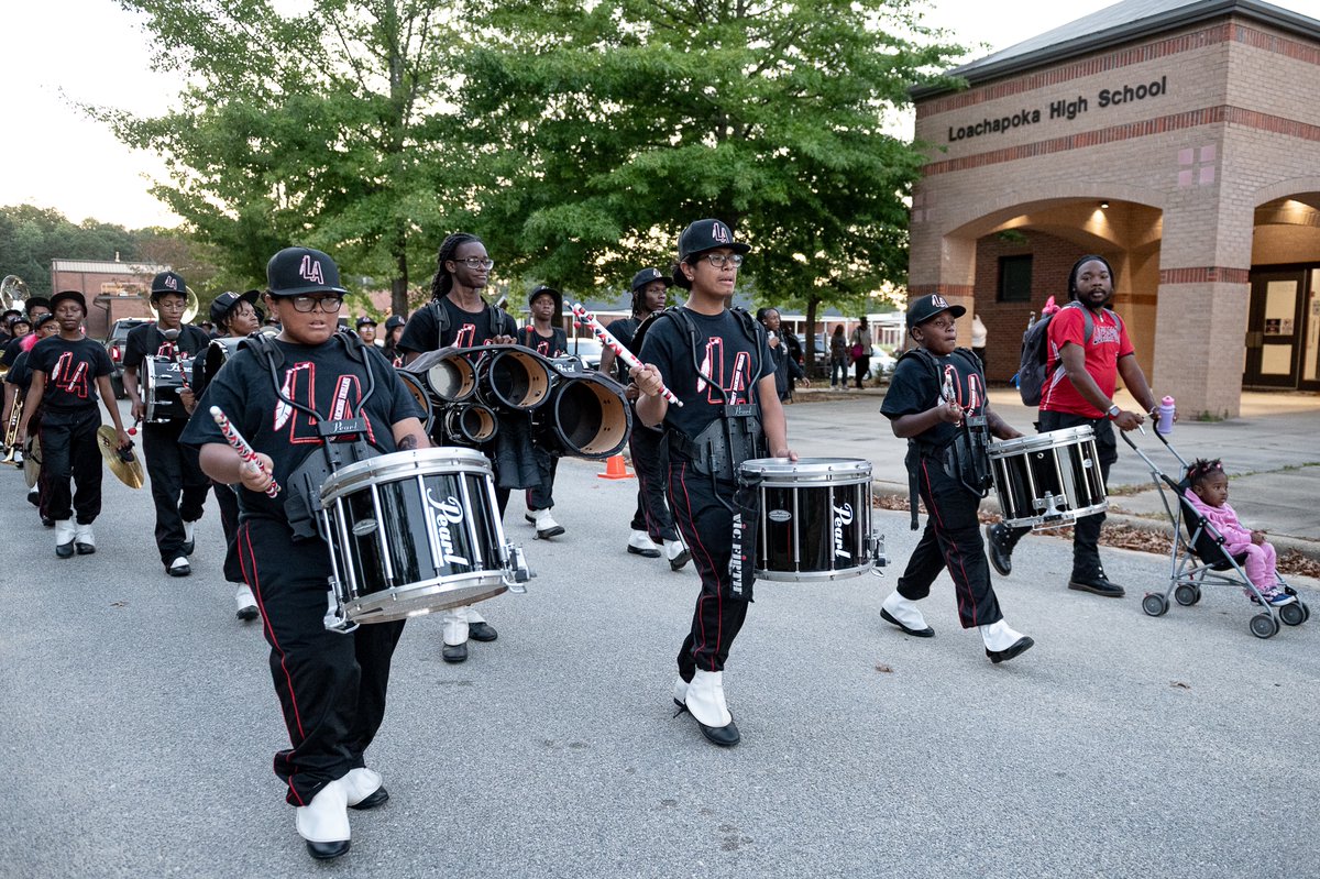 adamsparksphoto's tweet image. The Loachapoka High School Mighty Marching Indians, &quot;The Baddest Band in the Land&quot;

10.2.25