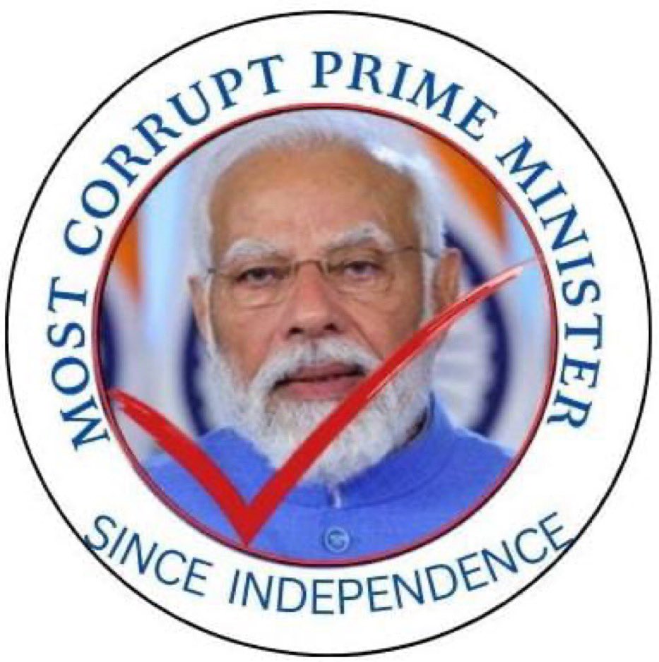 Narendra Modi is the most corrupt PM of India since independence 

Who All Agree ?

#modi #bjp #Congress #Wazirx