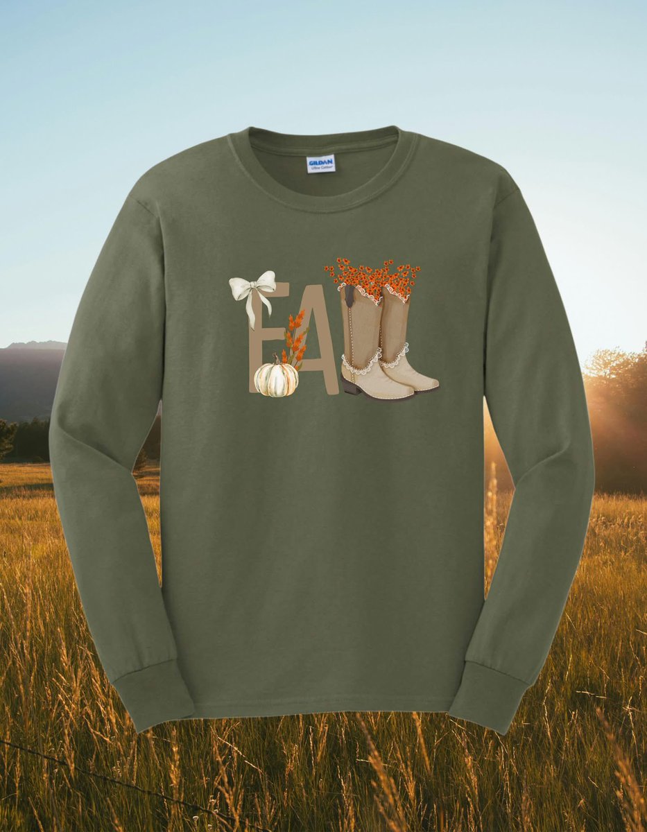 AJ_DesignCo's tweet photo. 🍂 New Fall Designs Are Here! 🍂

Cozy season is calling, and our newest long sleeve and sweatshirt designs are ready to make it even better. Each piece is made to order just for you — perfect for pumpkin patches, football games, family nights, or just sipping coffee on a crisp fall day. ☕🍁

👕 Available Styles: Long Sleeves + Sweatshirts
📏 Sizes: S–XL $25 | 2X–5X $30

🗓️ Order Schedule: Orders go in every Sunday (be sure to get yours in before the weekly cutoff!)

To order, simply drop your size + design in the comments or send us a message. ✨

🍁 Made to order. Made for you. Made for fall. 🍁