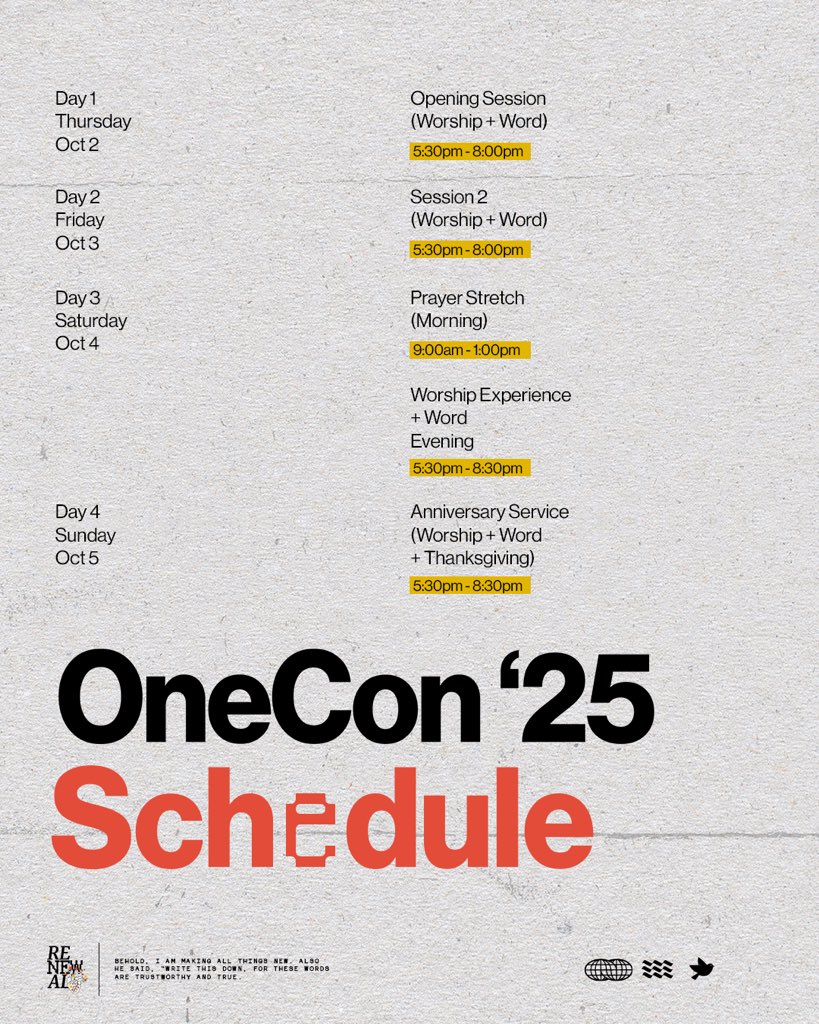 Day 002 of OneCon 

WATCH: youtube.com/@onecityabuja/…