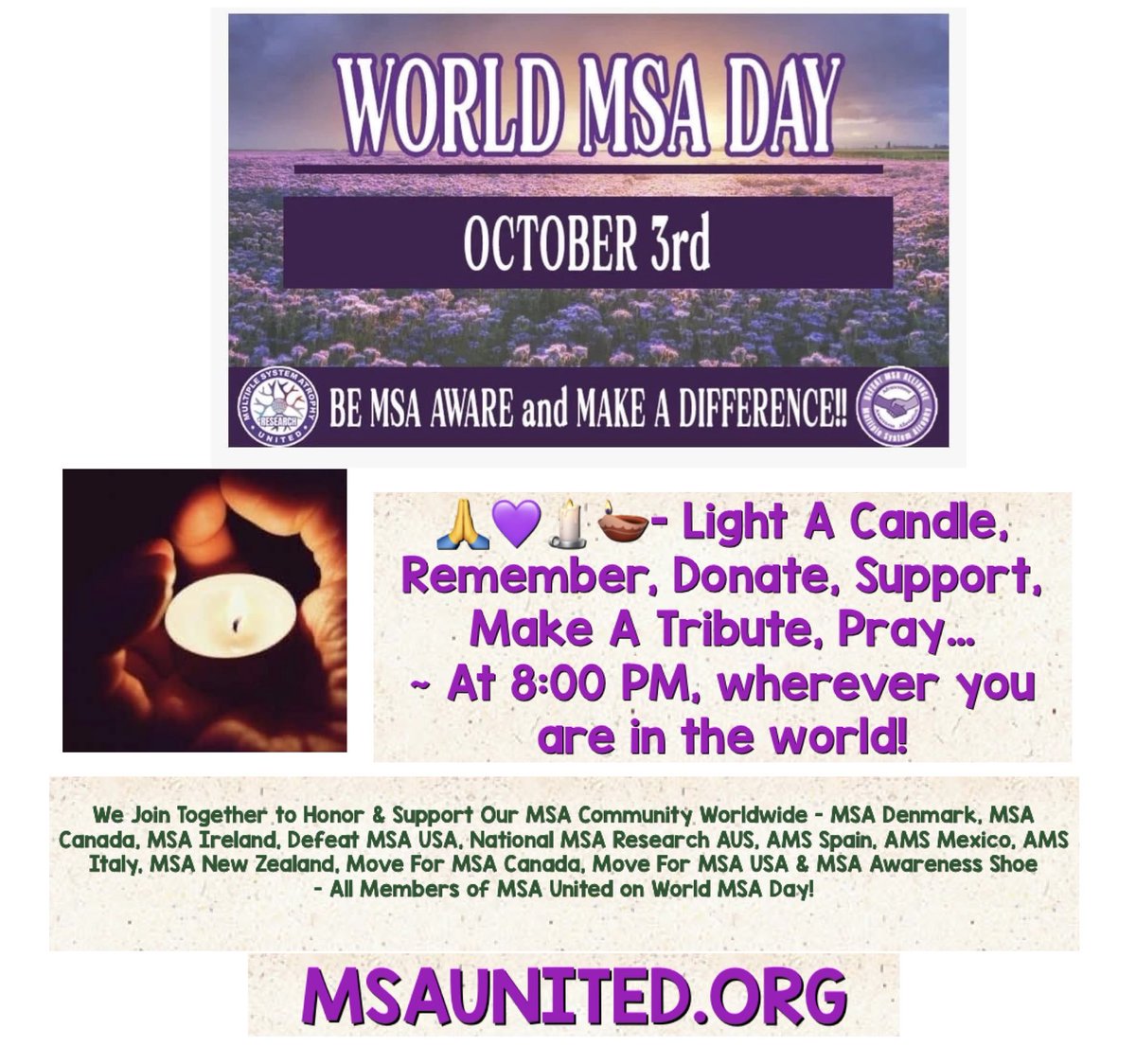 InMemoriamMSA's tweet photo. SUPPORT, DONATE, REMEMBER! 
Defeat MSA Alliance: https://t.co/GFC0td9XpK

MSA United Research: https://t.co/yxI5ljYMgN https://t.co/BMJmuIcUdQ