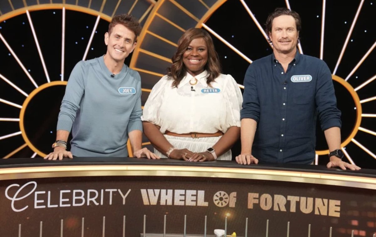 TVTango's tweet photo. ⭐Watch tonight @ABCNetwork 8pm (Stream @hulu) New CELEBRITY WHEEL OF FORTUNE #CelebrityWheelOfFortune #WheelOfFortune @celebritywof Hosts @RyanSeacrest @TheVannaWhite Celebs #JoeyMcIntyre @joeymcintyre #Retta #OliverHudson About https://t.co/On6bcO4HNk https://t.co/nkbUwiwmev