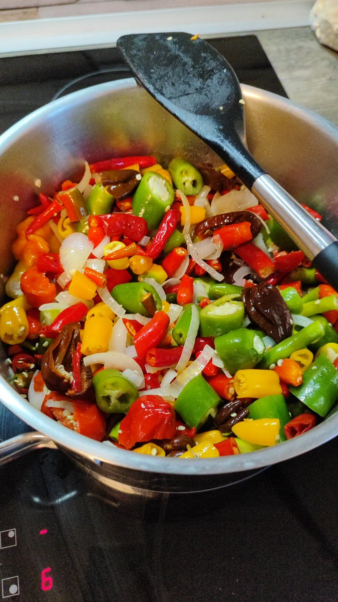 Making of Chili Sauce 25 🌶️🥵