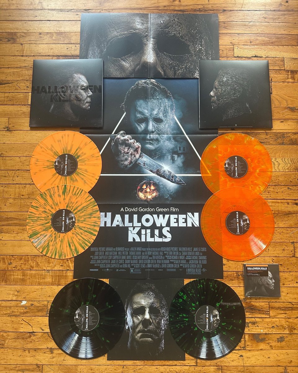 TheHorrorMaster's tweet image. Also available individually are Halloween Kills Expanded, which features twenty-five unreleased music cues, and Halloween Ends Expanded, which adds ten new tracks, deepening the movie’s haunting sonic energy. Halloween Expanded also returns with a brand new visual presentation,…