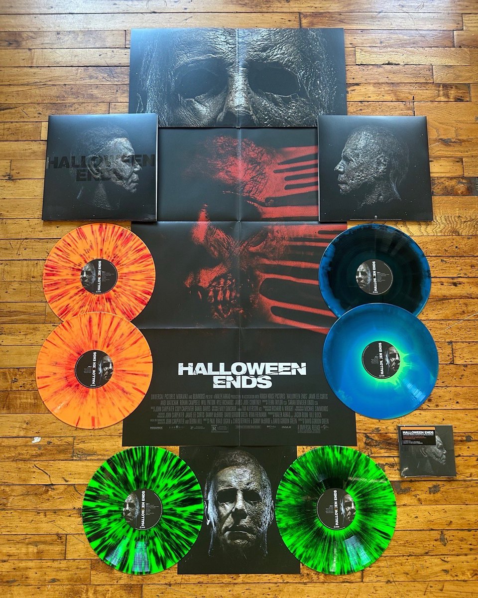 TheHorrorMaster's tweet image. Also available individually are Halloween Kills Expanded, which features twenty-five unreleased music cues, and Halloween Ends Expanded, which adds ten new tracks, deepening the movie’s haunting sonic energy. Halloween Expanded also returns with a brand new visual presentation,…