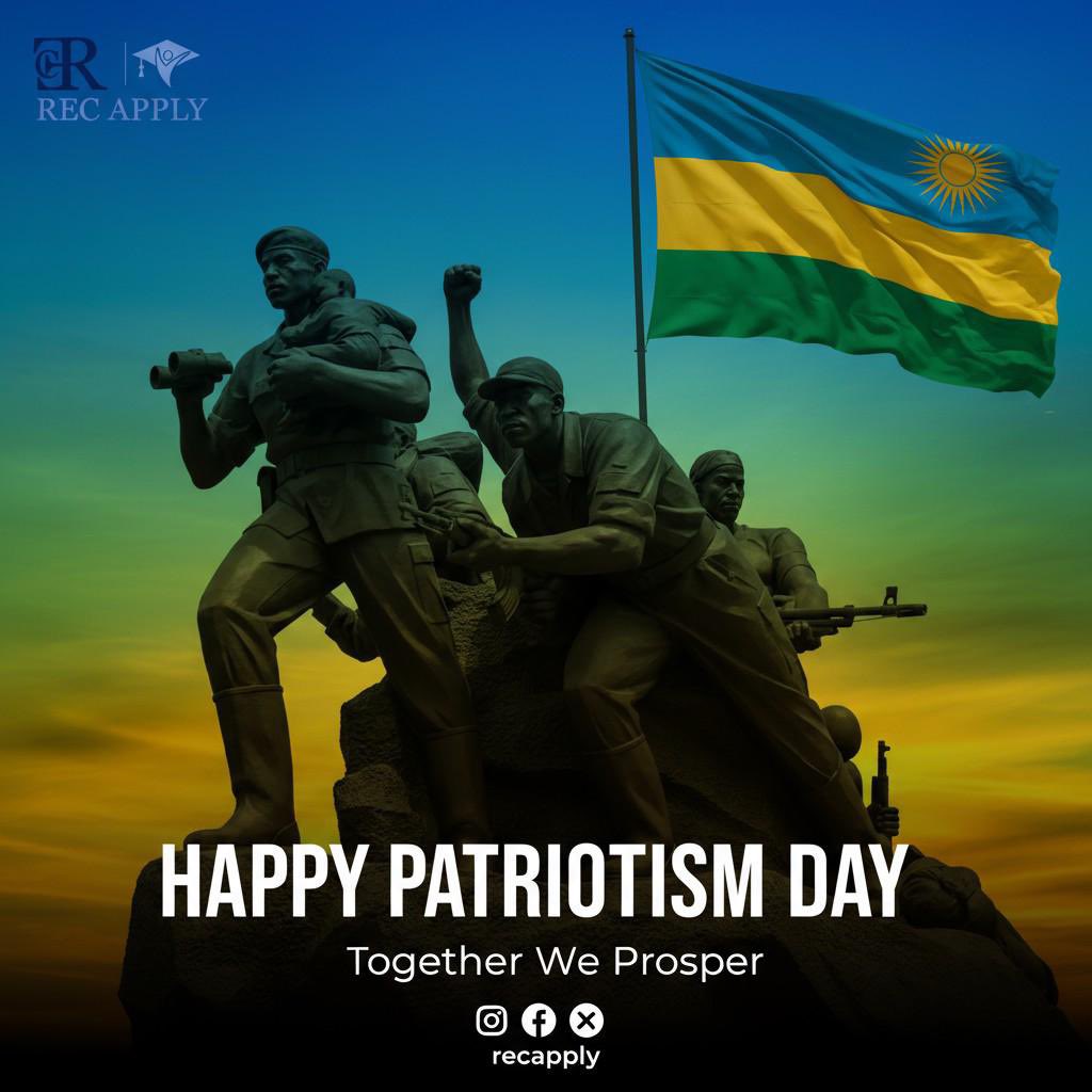 recapply's tweet photo. Happy Patriotism Day! ๐ท๐ผ
Together We Prosper โ honoring the courage, unity, and resilience that shape our beautiful nation. Letโs continue to build a future full of hope and progress.
#PatriotismDay #Rwanda #TogetherWeProsper #RECApply https://t.co/CBkCXNLuUV