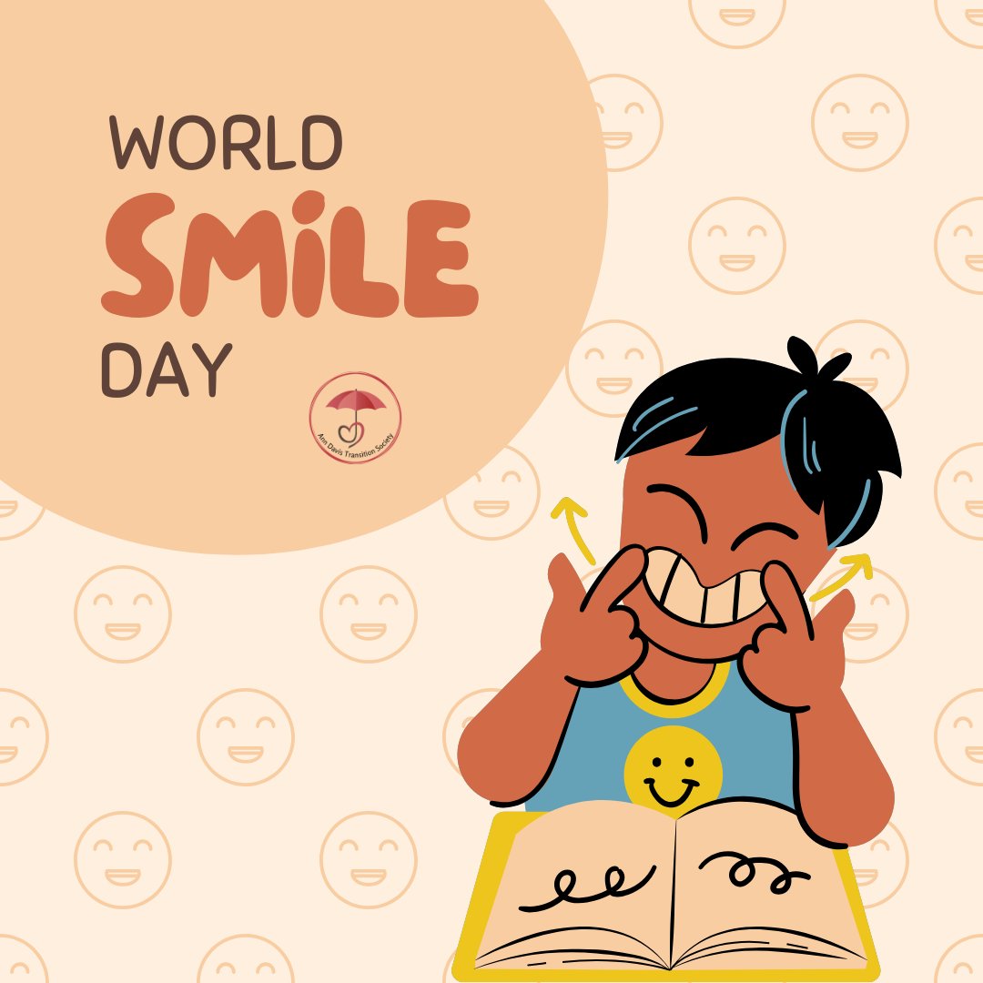 Did you know that smiling can trick your brain into feeling happier? Today, spread joy by smiling at others and boost your own mood too! 
 #SpreadJoy #SmileMore #PositiveVibes #MentalWellness