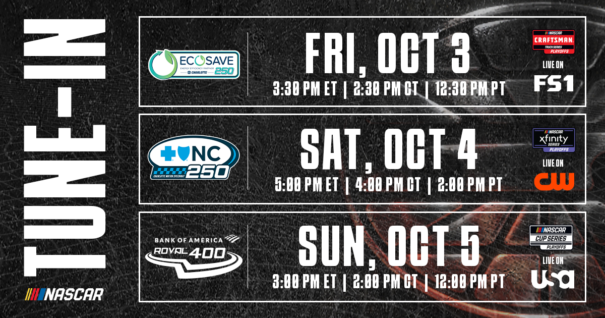 Atlanta Motor Speedway (@atlmotorspdwy) on Twitter photo Playoff Dreams 🤝 ROVAL Madness
#BofAROVAL | <a href="/CLTMotorSpdwy/">Charlotte Motor Speedway</a> Playoff Dreams 🤝 ROVAL Madness
#BofAROVAL | <a href="/CLTMotorSpdwy/">Charlotte Motor Speedway</a>