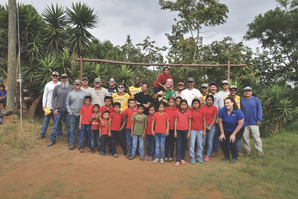 theTNmagazine's tweet image. “Lighting the Way” — Read about how a group of Tennessee lineworkers brought power for the first time to two towns in Guatemala in this month’s feature. hubs.la/Q03M635K0