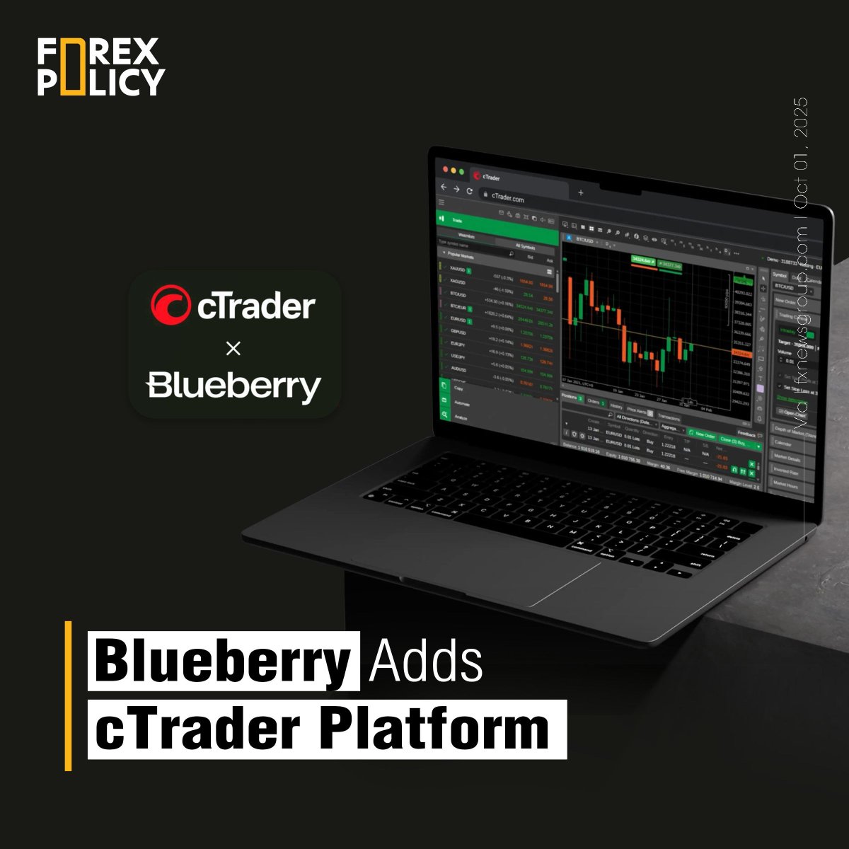 petaldream83's tweet photo. Blueberry Markets integrates cTrader into its trading suite, expanding access to advanced charting, automation & multi-asset trading tools.
A move that blends innovation, transparency & trader empowerment.
#BlueberryMarkets #cTrader #PropTrading #Forex #Fintech https://t.co/ci3M5Xhmgw