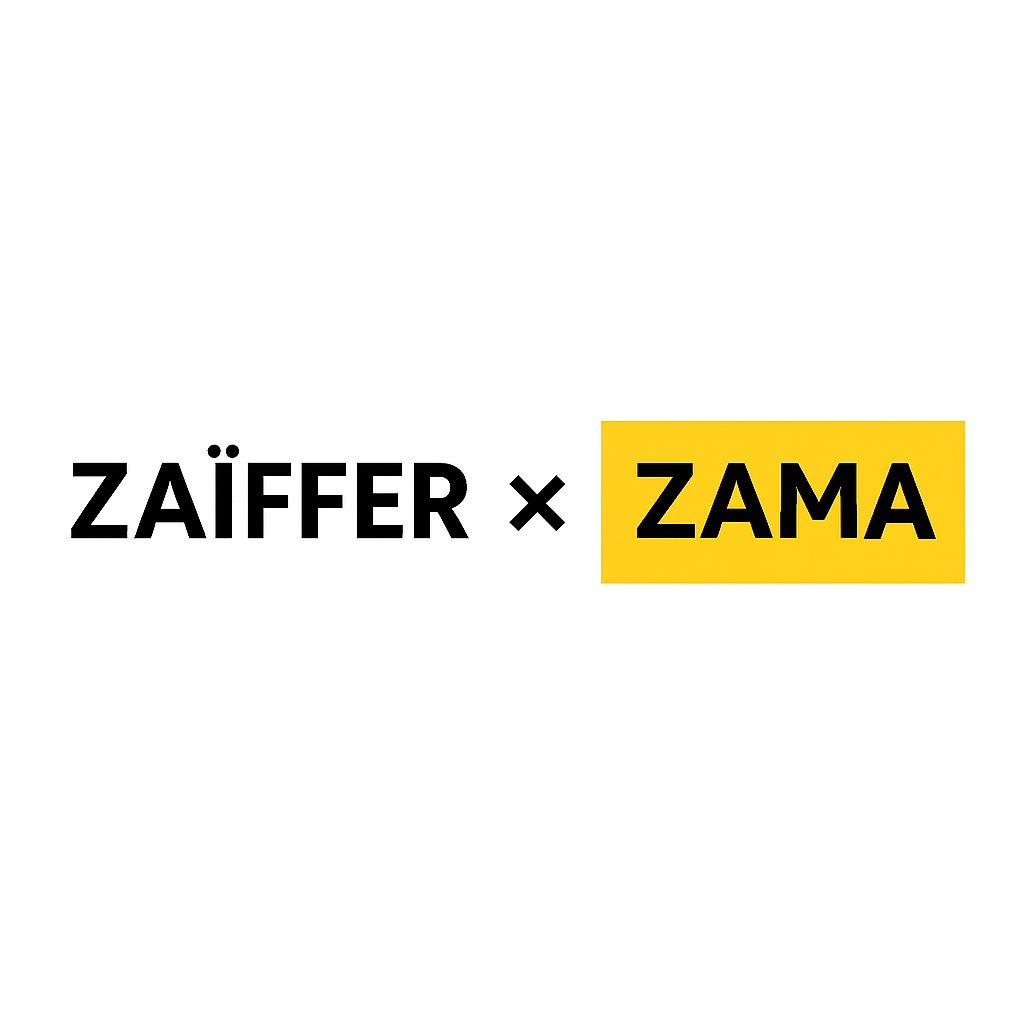 🌐 Zaïffer x Zama İş Birliği

Web3 dünyasında güvenlik, gizlilik ve ölçeklenebilirlik artık en önemli konuların başında geliyor. Bu yüzden Zaïffer ve Zama arasında kurulan iş birliği bence oyunun kurallarını değiştirecek.

🔒 Zaïffer tarafı

Zaïffer özellikle kurumsal güvenlik ve