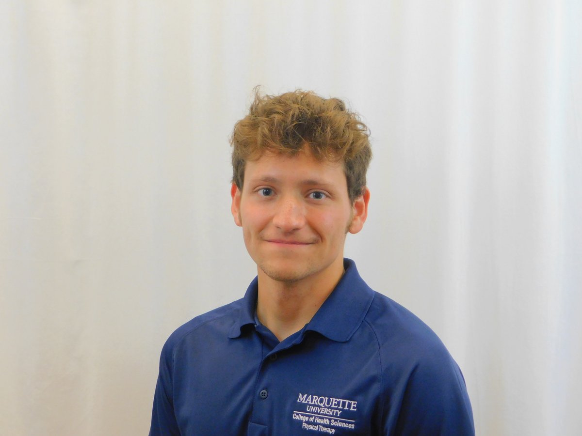 Roman was recently awarded the Chris Crivello Community Service Award by the Wisconsin Physical Therapy Association. This award recognizes his commitment to community involvement and high academic excellence. Congratulations, we're so proud of you! #MUPT #studentphysicaltherapist