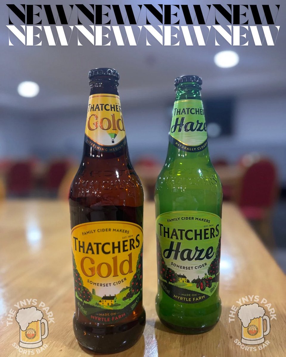 What a better way to start the weekend than to announce that we now have Thatchers Gold and Haze stocked in our fridges 🍎

Something we’ve been asked to stock for a while! Why not try it tomorrow, open from 2PM 🍺