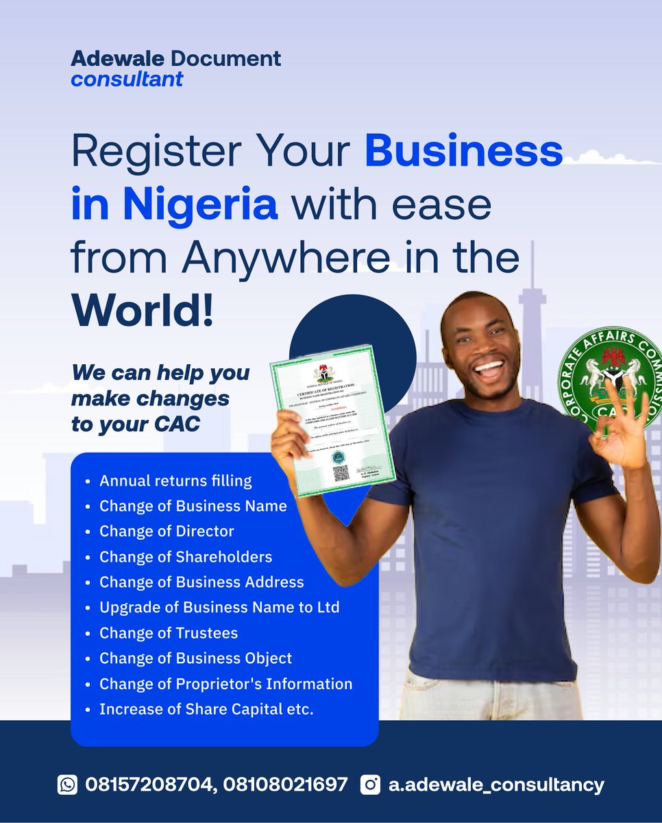 xyberconcepts's tweet photo. Good design isn’t just attractive, it’s persuasive.
For Adewale Document Consultant highlights affordable packages, fast timelines, &amp; multiple service options in a way that grabs attention &amp; encourages engagement.
We design to convert views into leads, and leads into clients. https://t.co/UDdMPYBkeT