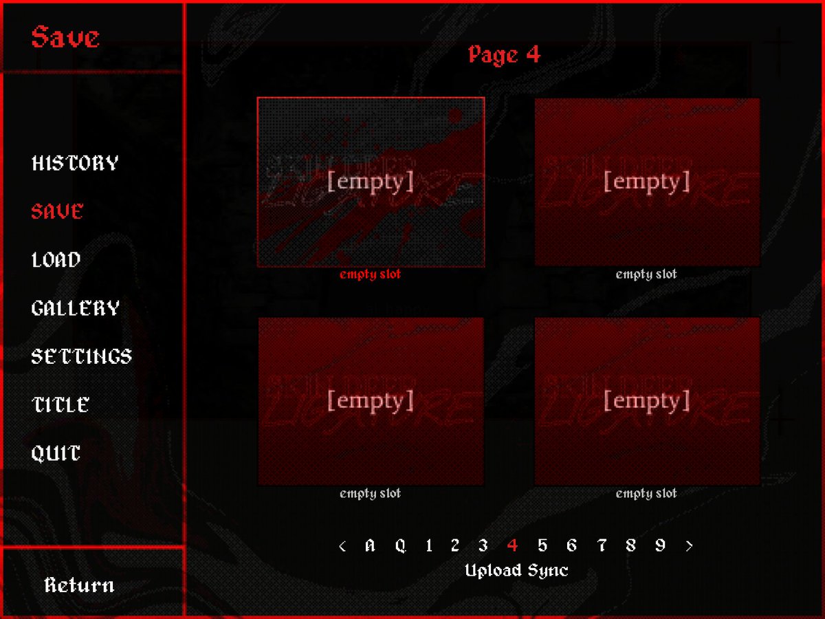 syllphana's tweet image. Skin deep ligature posting? Who would've thought the day would come...

Did a pretty big visual overhaul for the UI of the game and I've written about 10k words so far! We're going full steam ahead w game devving this month!

#VNdev #indievn