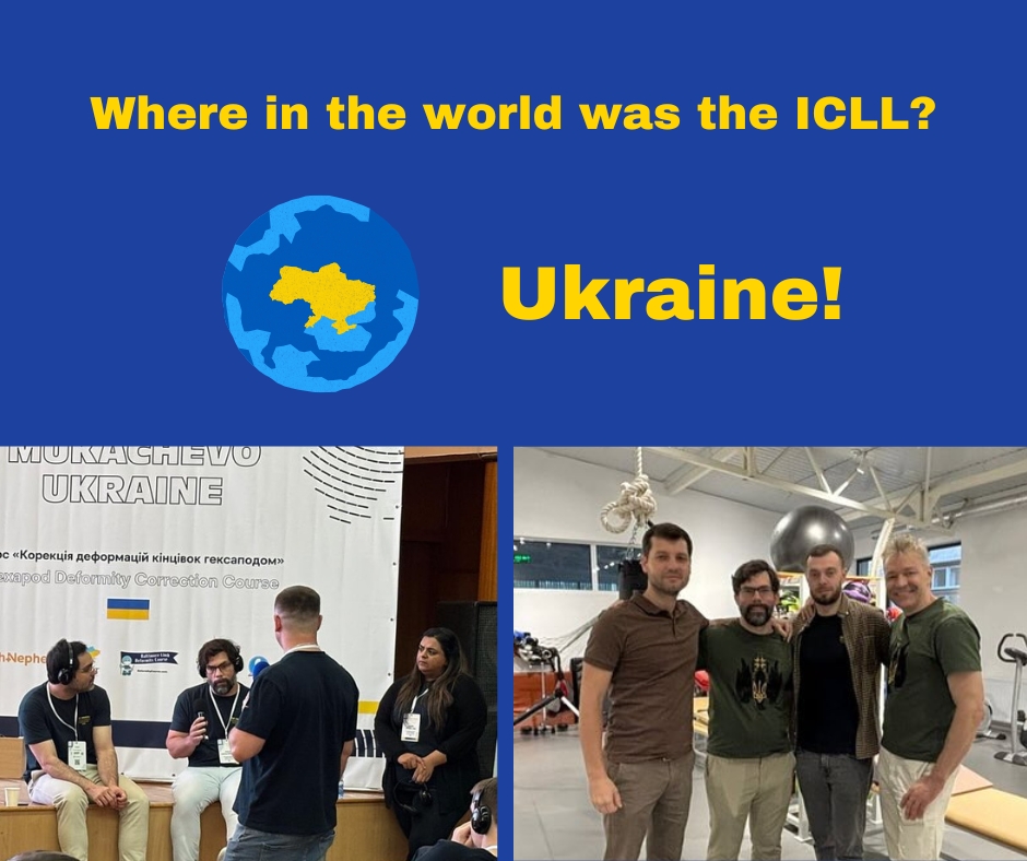 LimbLengthMD's tweet photo. #DrMcClure returned to Mukachevo, Ukraine for their 2nd annual course in using hexapods for limb deformity correction. The course had 32 participants, and a dozen more came for case discussions and further education on cable transport for bone defects. #ICLL #DeformityCorrection https://t.co/FMJjAbUNCR