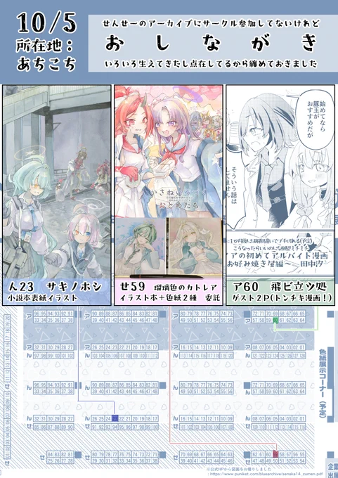 せんアカ、あちこちにお世話になっているので纏めました、あちこちに行ってください、よろしくお願いします 
