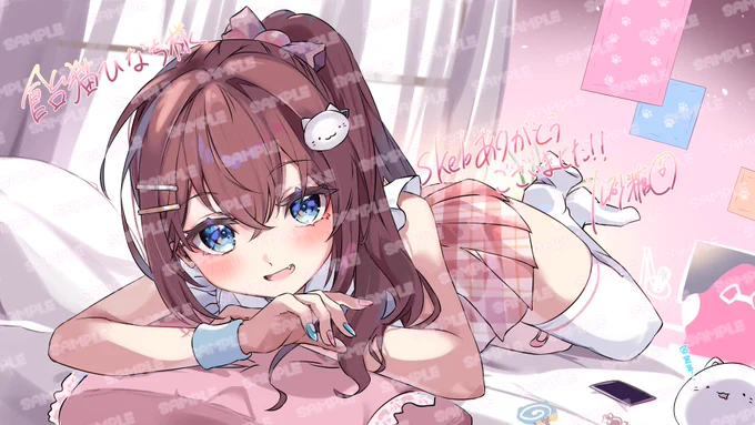 skebありがとうございましたー! ※サンプル付 #ひなちゃあーと