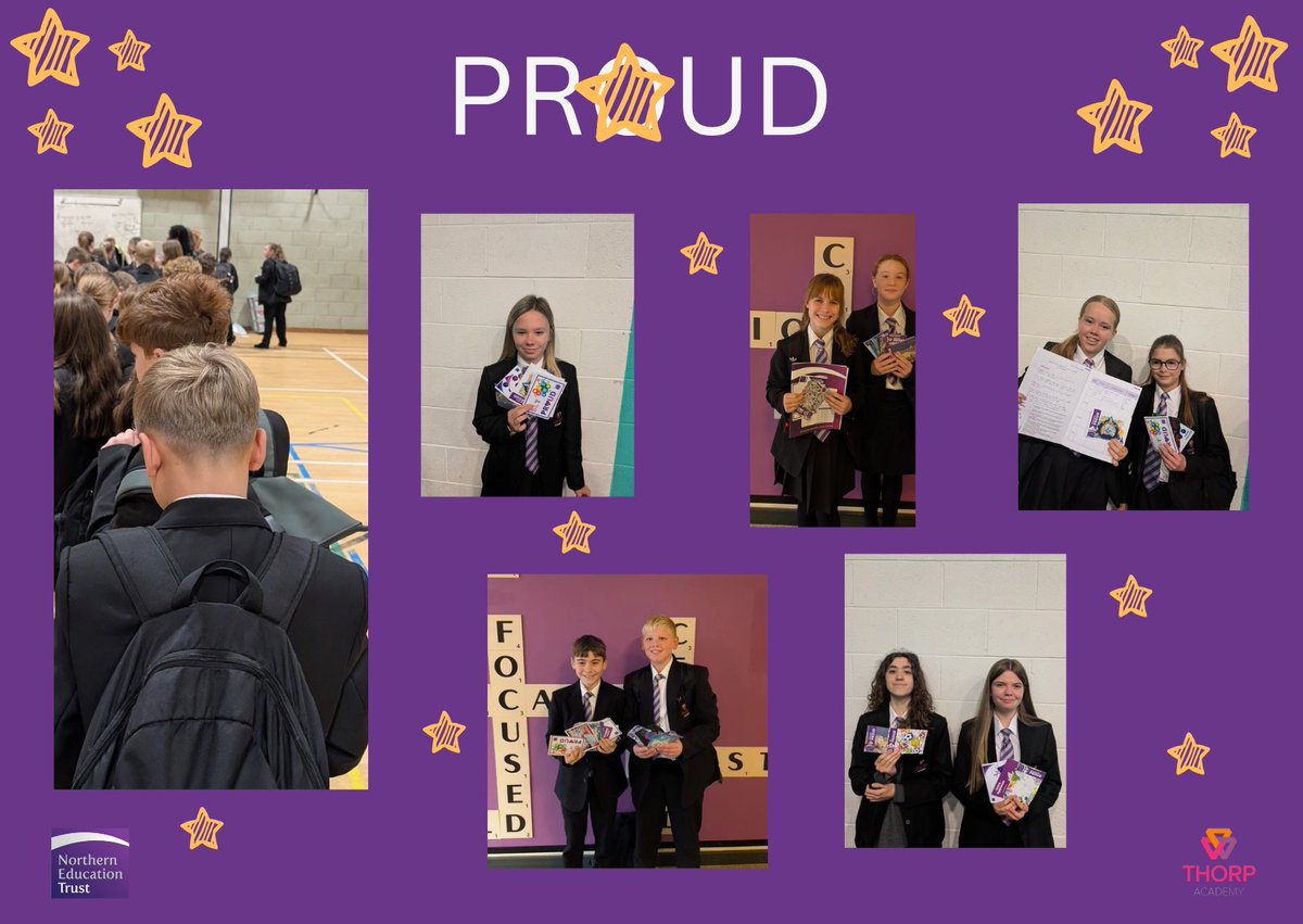 Well done to our fantastic students who brought their amazing work and postcards to #PROUD today! 👏 We were so impressed! ⭐