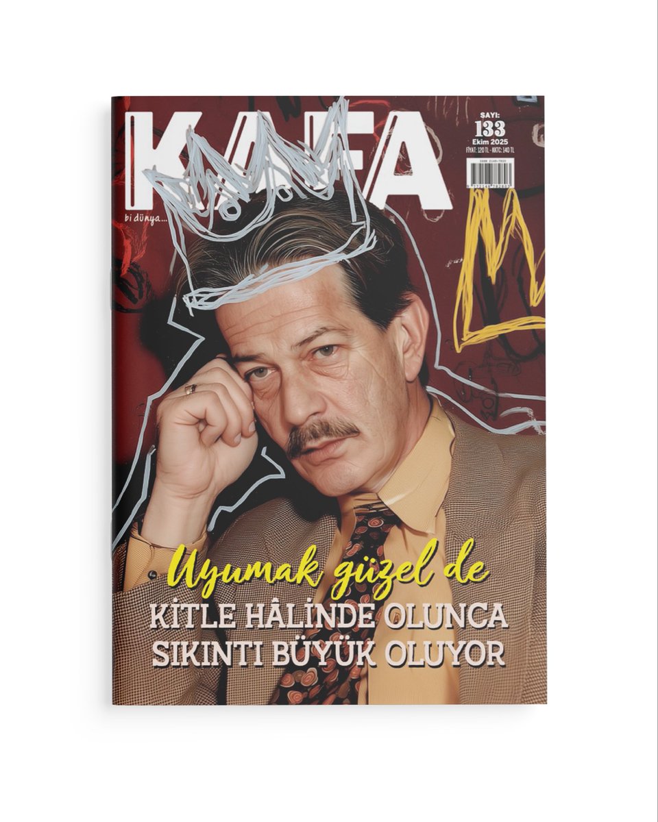 ”Uyumak güzel de kitle hâlinde olunca sıkıntı büyük oluyor.”

Ekim sayısı Ferhan Şensoy kapağıyla çıktı. ❤️

Şimdi tüm Türkiye’de satışta! 🗞️