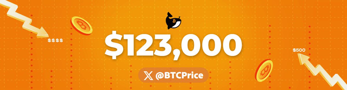 🟢 Bitcoin Price: $123,000