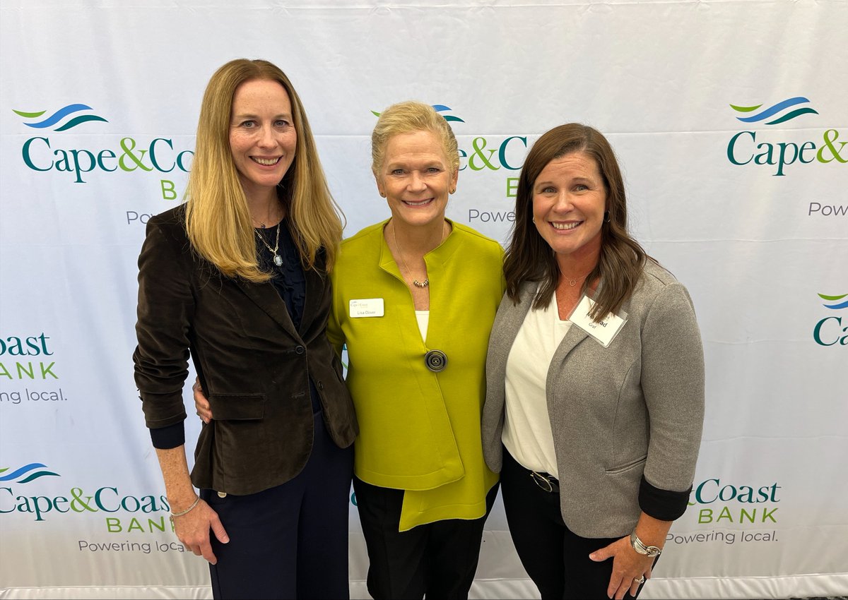 A heartfelt thank you to Cape &amp; Coast Bank for including Cape Abilities in your celebration this week! 

We would like to extend our sincere congratulations to Lisa Oliver on her well-deserved retirement and wish her all the best as she begins this next chapter.