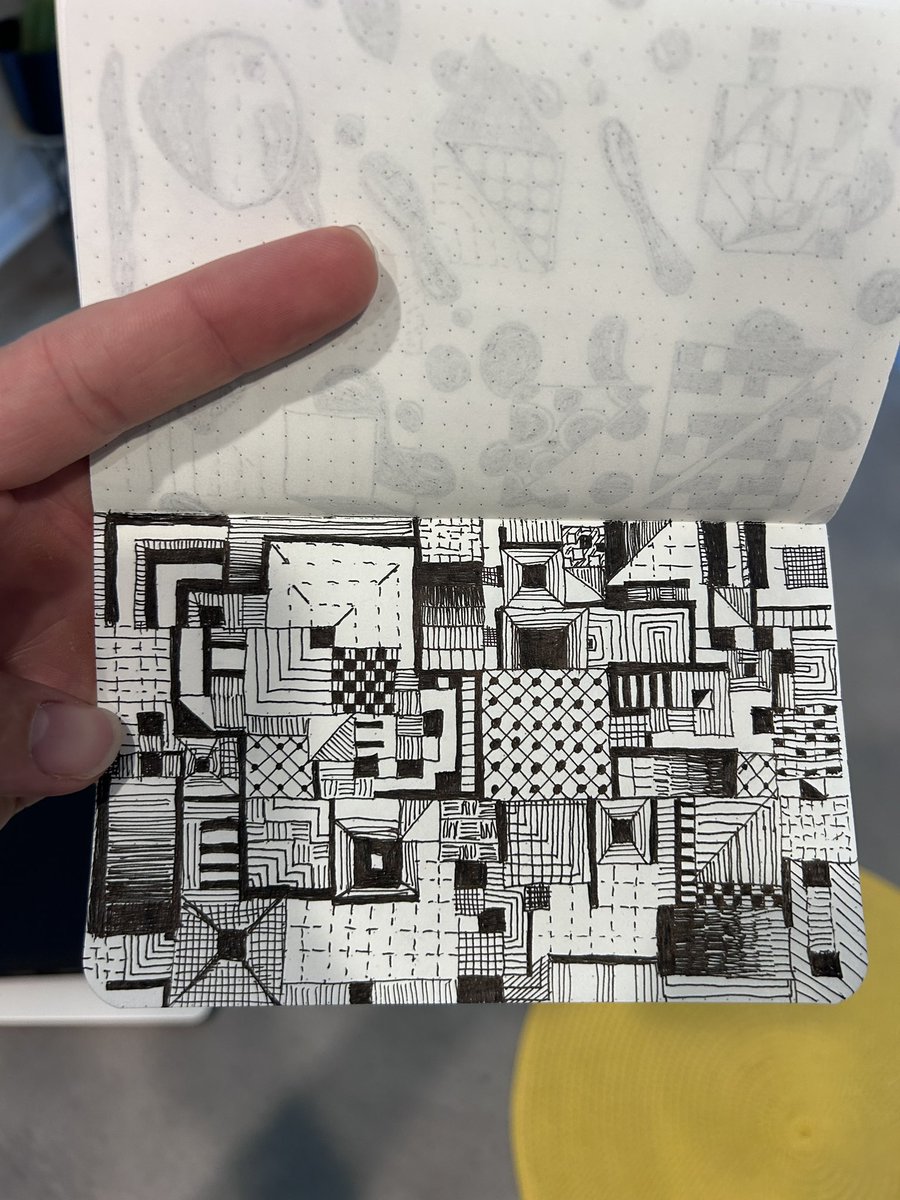 Art_x_Cacti's tweet image. I recently acquired a grid paper notebook. It’s been fun to see where my sketches go when I try to reference my drawings to the grid. 

#artwork #sketchbook #experimentalart