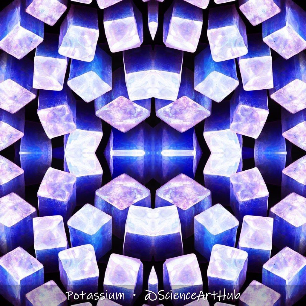 ScienceArtHub's tweet image. Potassium: A Vital Element.
What is Your Body’s Potassium Content?
#sciart #scicomm #chemistry #science #education
Potassium (K) is an alkali metal and essential element for life, often overshadowed by its more famous counterpart, sodium (Na). On average, the potassium content…