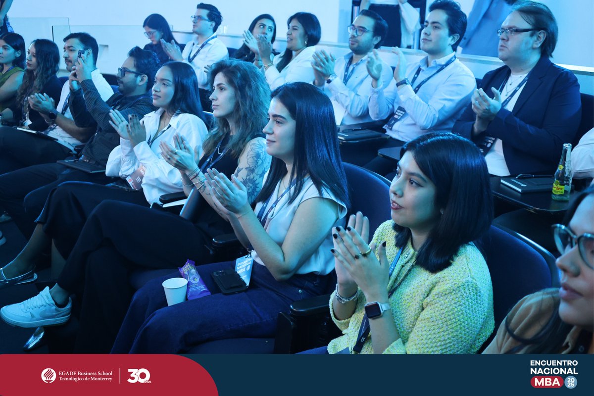 🚀 ¡Iniciamos el Encuentro Nacional #EGADEMBA 2025 en EGADE Monterrey, con el tema “Navigating Complexity: Thriving in the Uncertainty”!

👉 Dos días de conferencias, paneles y networking nos esperan.