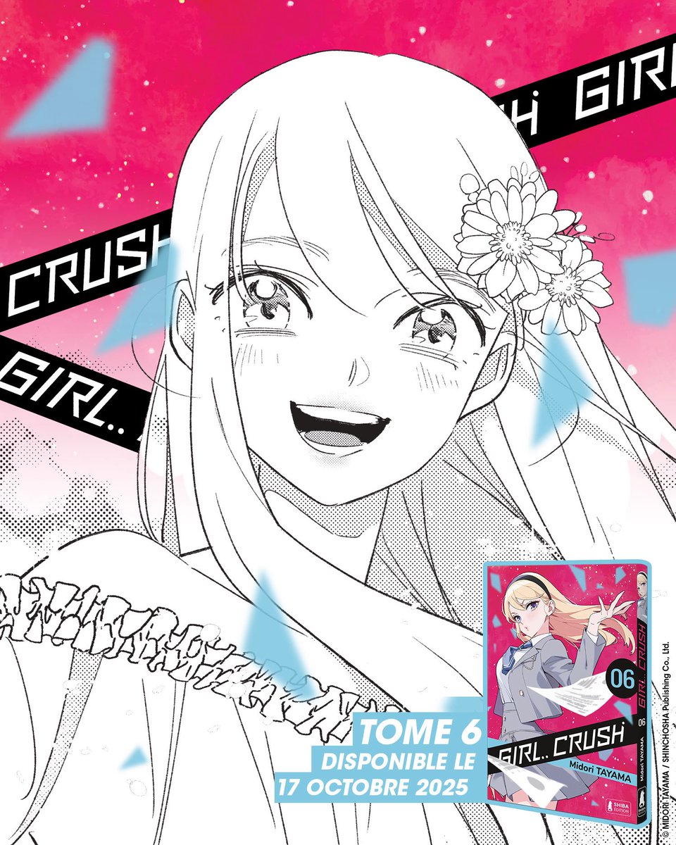 On en peut tellement plus d’attendre que vous puissiez l’avoir entre vos mains !

🎤 « Girl Crush » Tome 6 : En librairie et en numérique dès le 17 octobre prochain

Avec une jaquette réversible exclusive au premier tirage 

#GirlCrush