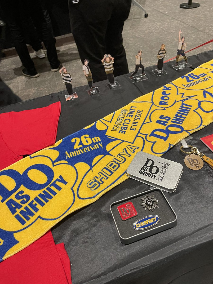 いやーーー最高な時間でした！
これからもずっとずっと追いかけさせてください！

遠雷は涙が出た。
初めて聴いた時はそこまで心は動かなかったけど。
母となった今。違う視点と意識で。生の伴さんの声で聴いたらもう、、、
こんな体験できるのも26年続けてくれてるからなんだな。

 #DoAsInfinity