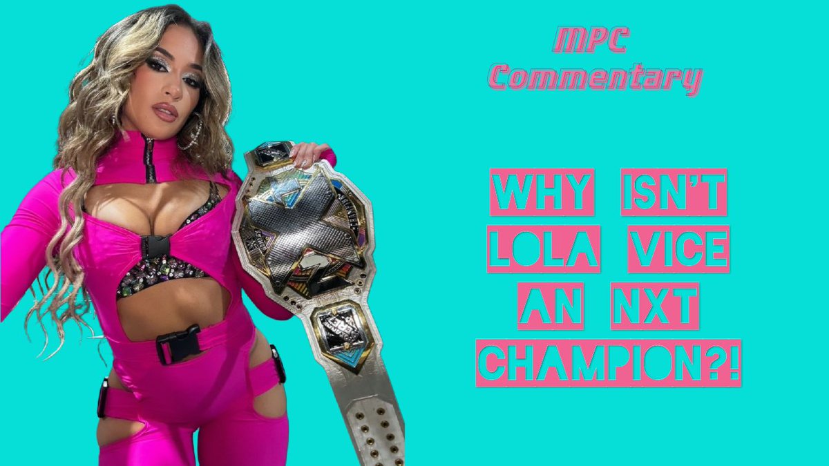 New video! WHY isn't <a href="/lolavicewwe/">Valerie Loureda</a>  an NXT Champion yet? She deserves be and I break down why &amp; possibilities for the future.

youtu.be/GWou2n-ijCo?si…