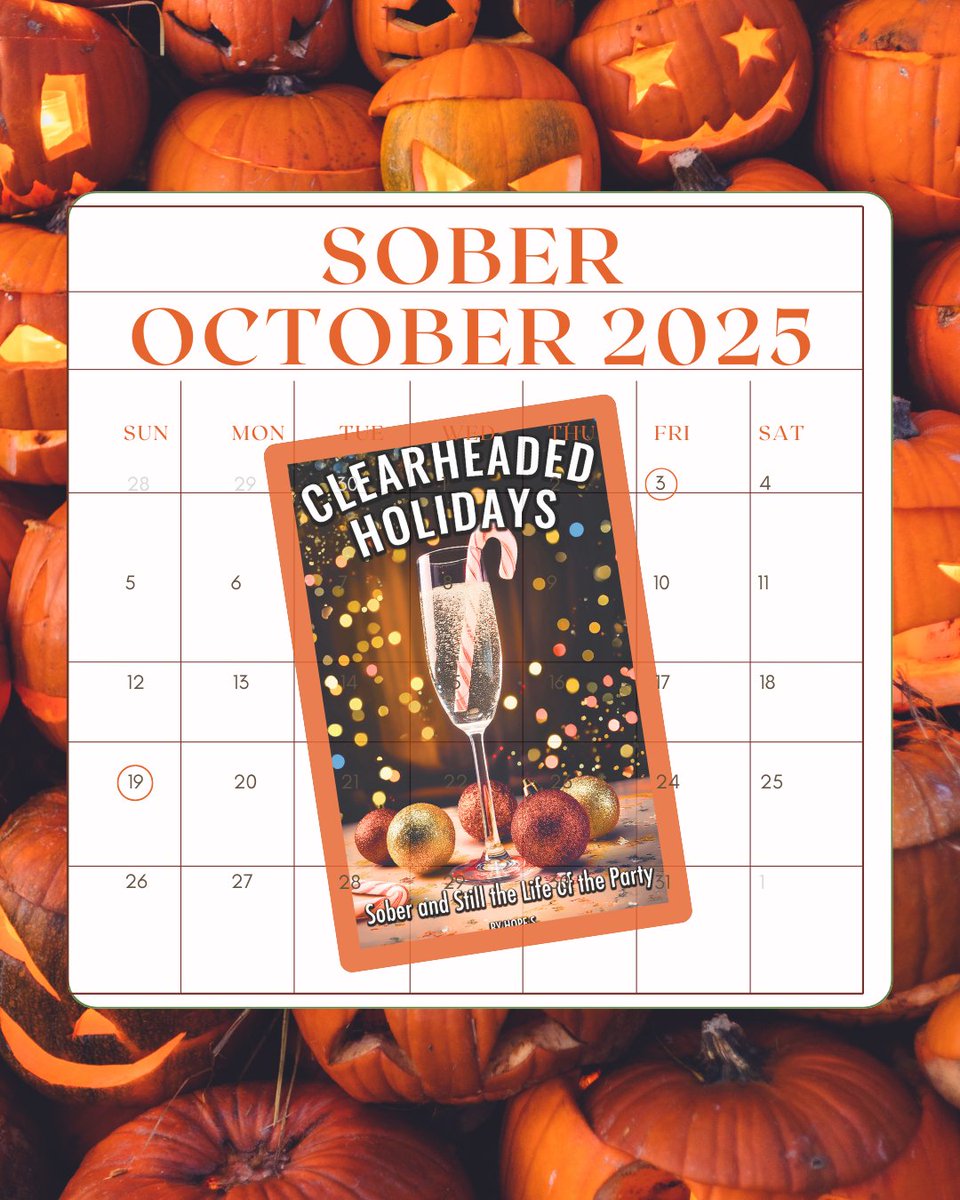 Doing "Sober October"? Looking at the holidays with trepidation about your drinking? Just want to be more mindful in your party habits? 'Tis the season for "Clearheaded Holidays: Sober and Still the Life of the Party" published by SKC. Avail. on Amazon: lnkd.in/gsEbefk3 🧡