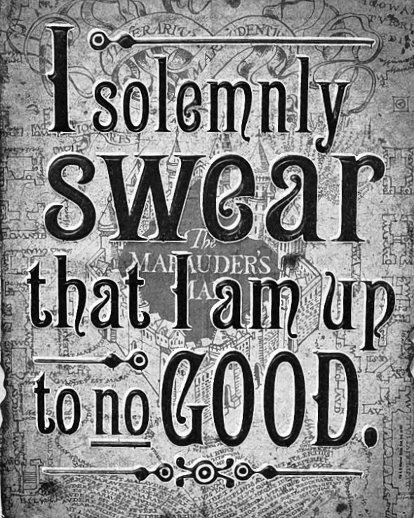 Apparently, my reputation preceeds me! I mean...! Hey #Santa, don't believe that! You know I am innocent and always the good guy!