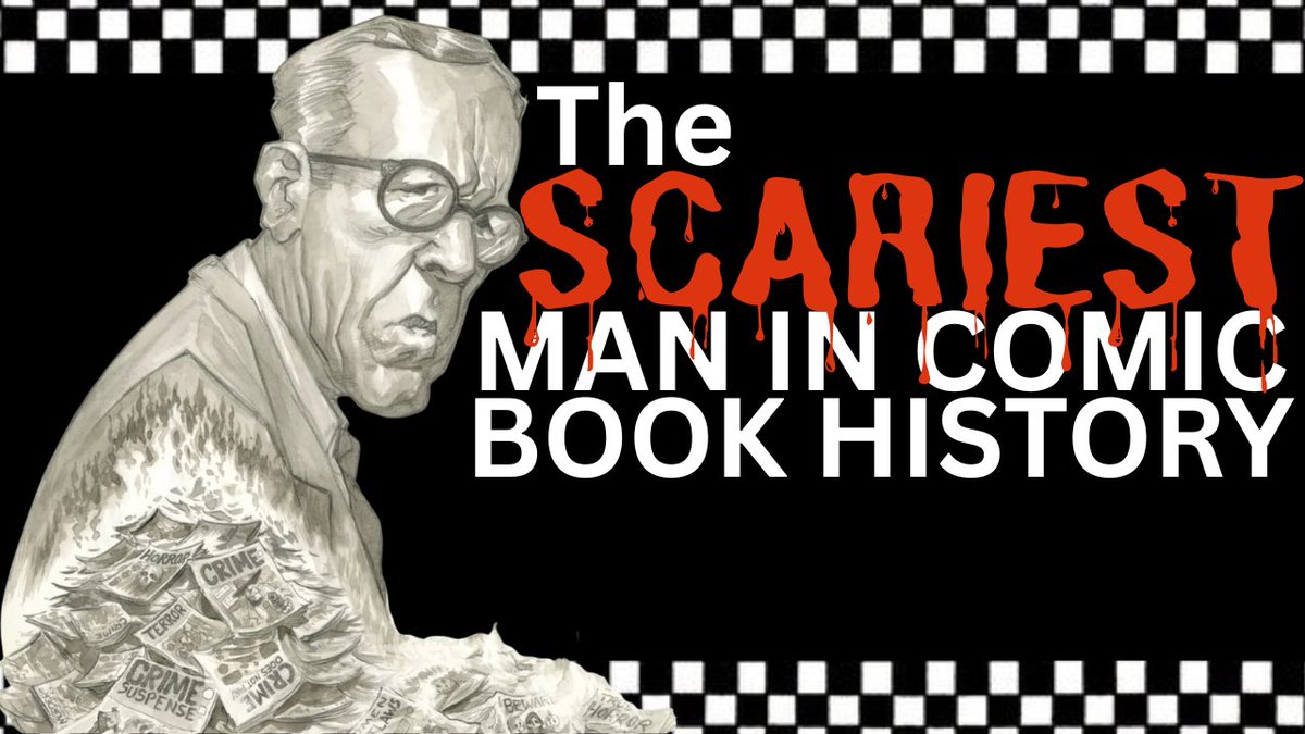 After releasing the incredible graphic novel about Ed Gein, Eric Powell &amp; Harold Schecter collaborated on a new project about the scariest man in comic book history. Dr. Frederic Wertham. 

From: <a href="/DarkHorseComics/">Dark Horse Comics</a> 

Check out my video: 
youtu.be/cSzOivG4PU8?si…