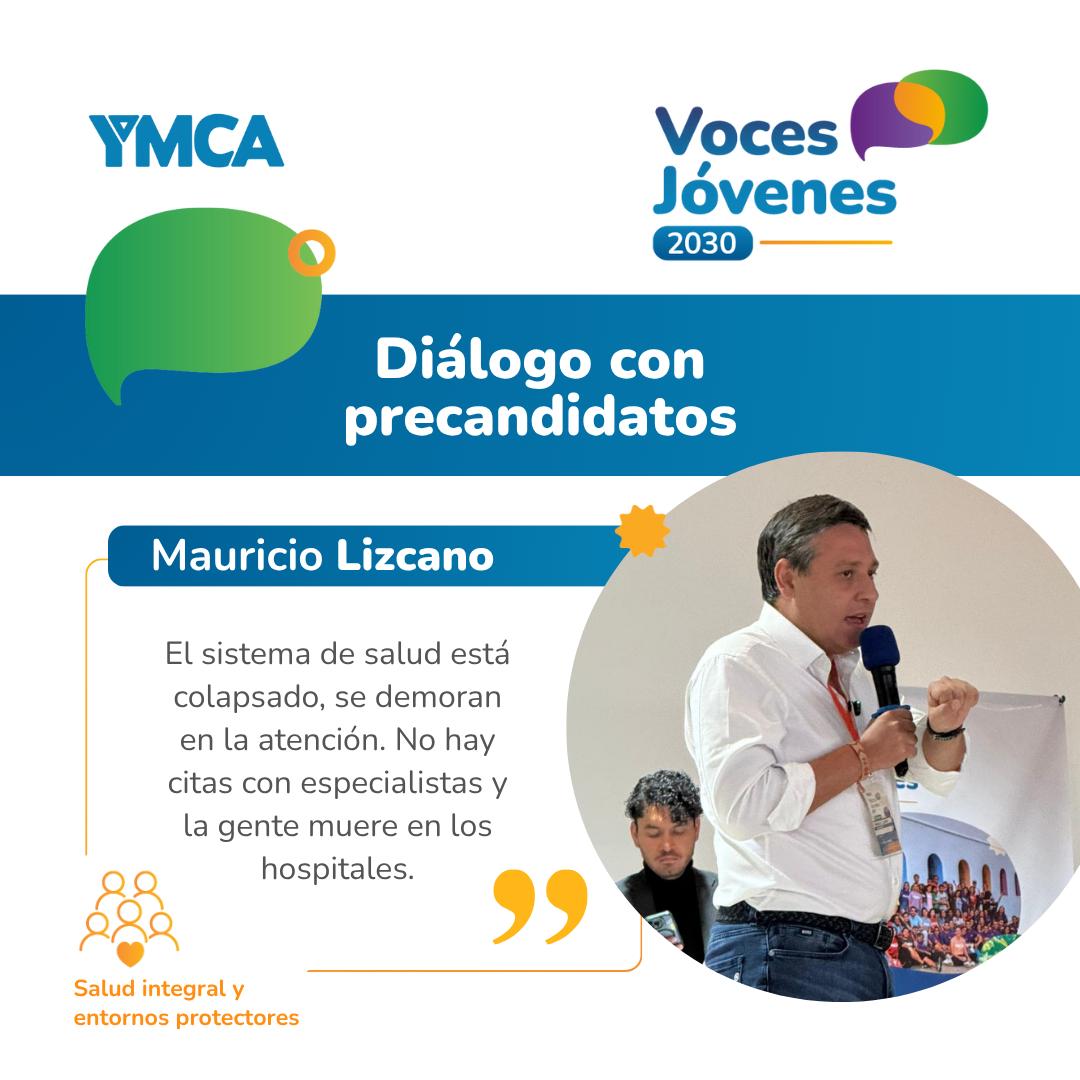 Voces Jóvenes 2030 es un espacio donde los  jóvenes siguen construyendo y generando propuestas. Hoy tenemos en este espacio precandidatos que atendieron a este llamado, y como se alinean a sus discursos y propuestas 

<a href="/MauricioLizcano/">Mauricio Lizcano</a>

#VocesJovenes2030 #YMCAColombia