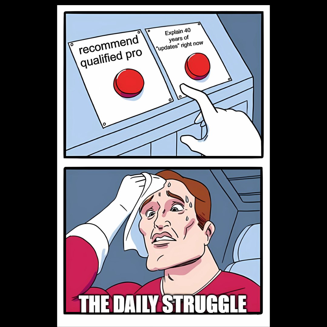 friendlyhomeLLC's tweet image. Every inspector’s hardest decision: keep it simple… or write a novel on 40 years of handyman ‘fixes’ 🤦‍♂️😂
#HomeInspection #InspectorHumor #OldHouseProblems