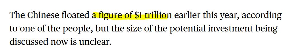 TheStalwart's tweet photo. China is floating the prospect of a major investment push in the US, that could be as high as $1 trillion https://t.co/5vjwFGIrYG https://t.co/uuvFoIzay2