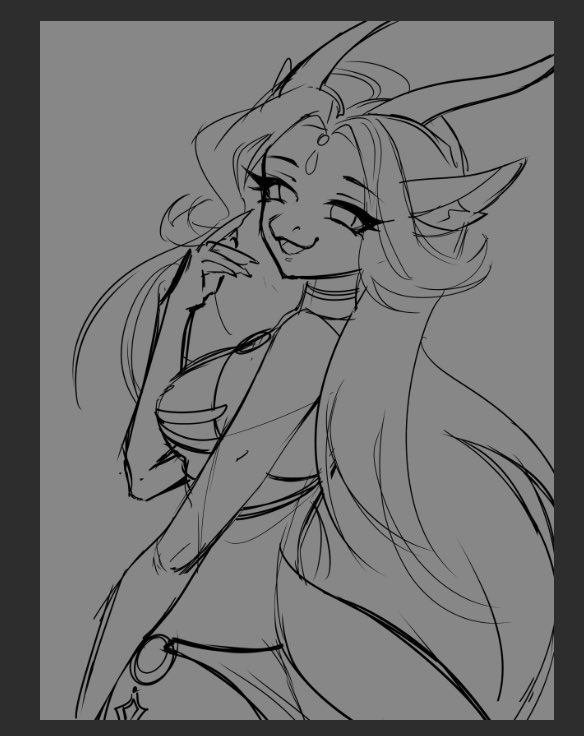 WIP 🎀 #furry #art #sketch
