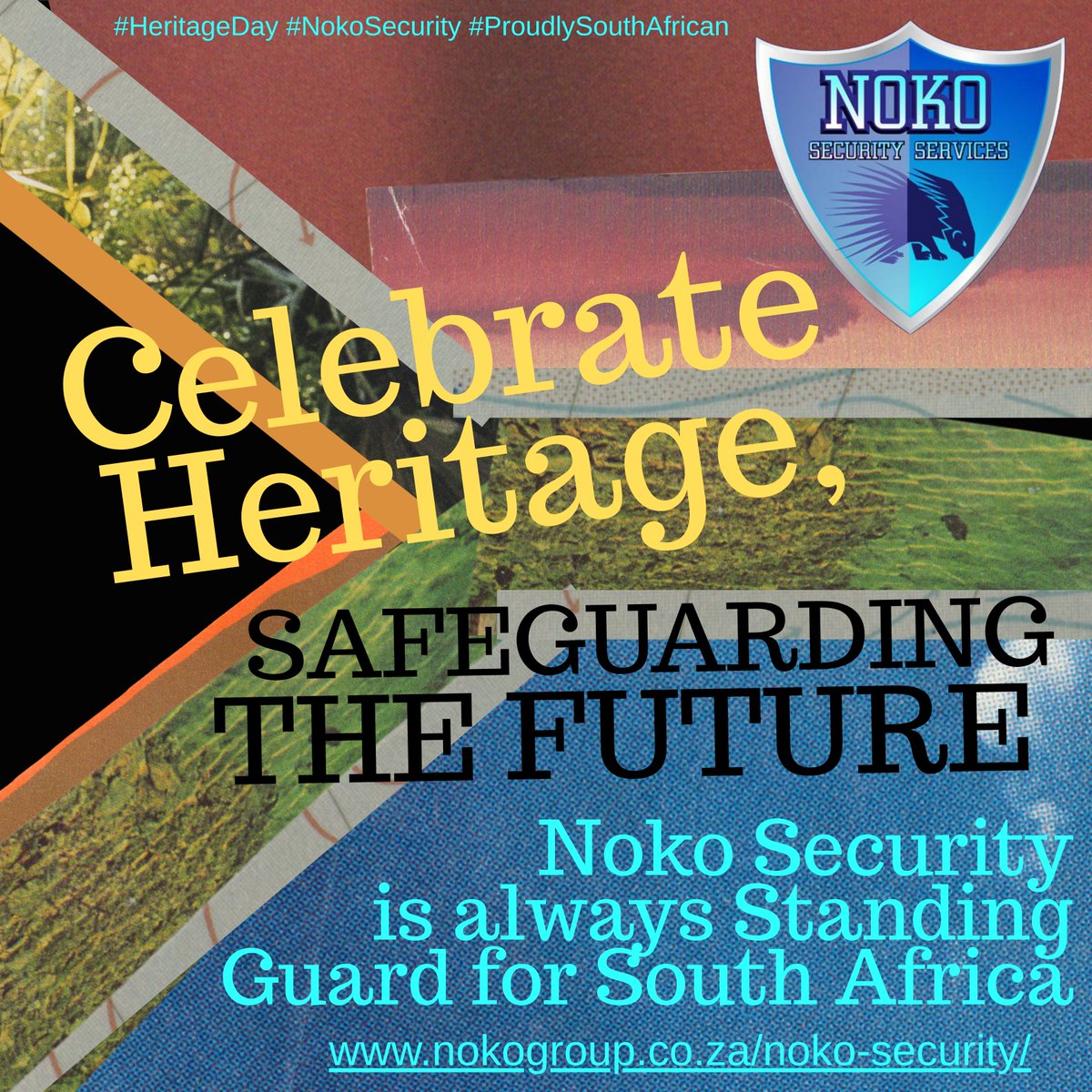 Noko_Security's tweet photo. Heritage Day vibes! Noko Security – guarding the future for all South Africans. 💪🏾🔒 #HeritageDay #NokoSecurity https://t.co/rcmPo0kIl2